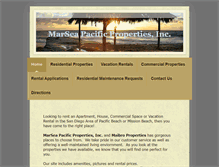 Tablet Screenshot of marseapacific.com